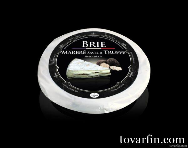 Сыр Бри с мраморным трюфелем Brie Marbrie Saveur Truffe