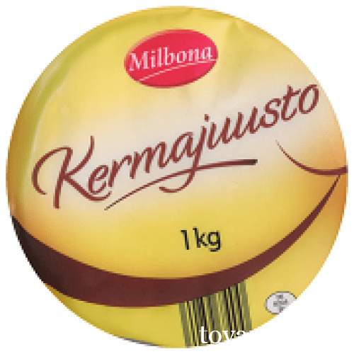 Сыр Milbona kermajuusto Мильбона Кермаюсто Сливочный 1 кг