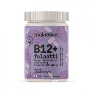 Витамин B12 + фолиевая кислота Makrobios 60 штук