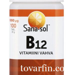 Витамины Sanasol B12 100 таб