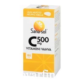 Витамин С Sanasol C500mg vahva, 180 таб.