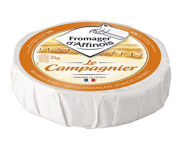Сыр бри Двойные сливки Le Campagnier Fromager d Affinois brie
